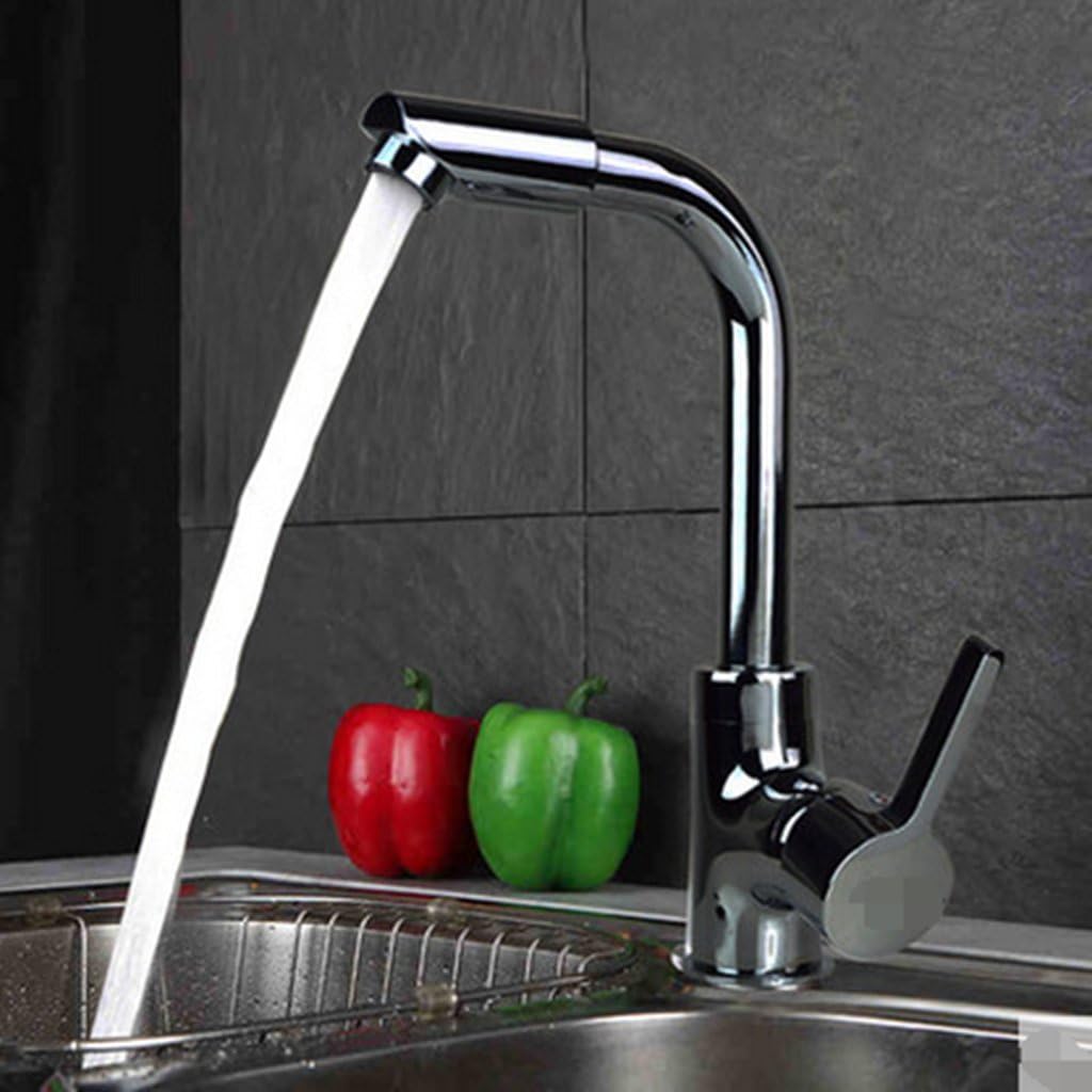 Kitchen wash basin basin stainless steel copper space aluminum alloy hot and cold water faucet