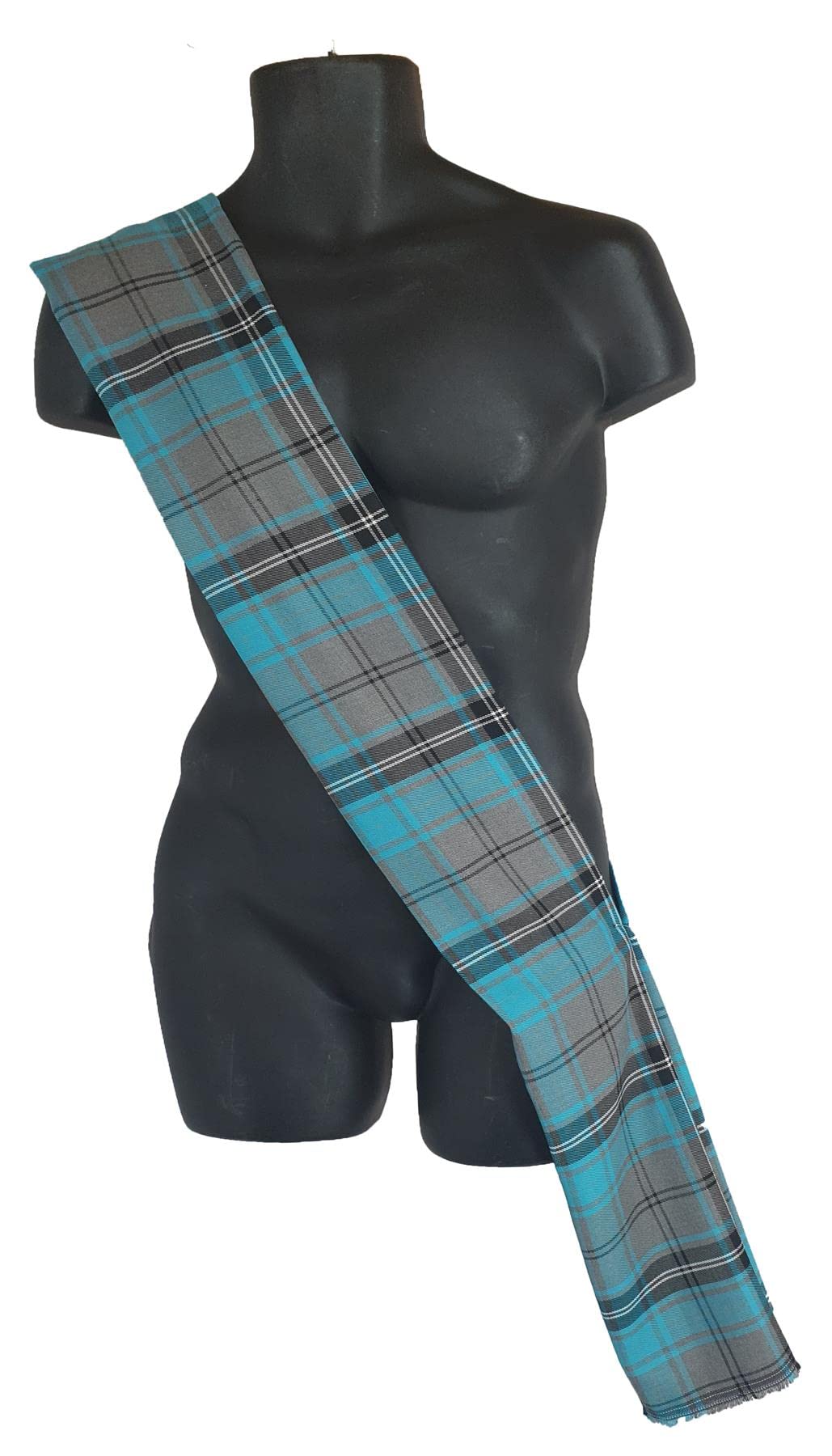 Adults 6ft (70") Traditional Tartan Sash Scotland Burns Night Fancy Dress Accessory [Balmoral]