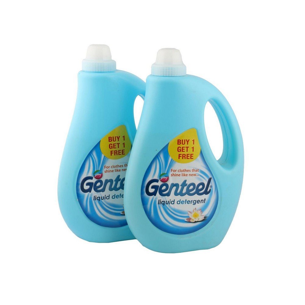 Genteel Liquid Detergent - 1 kg + 1 kg (Buy 1 Get 1 Free) 