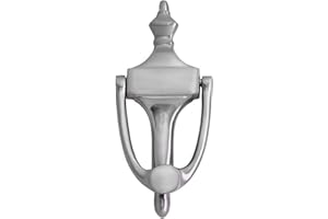 Brass Accents A03-K4018-619 Ravenna Door Knocker, 6 7/8", Satin Nickel