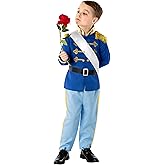 fun shack Prince Costume for Boys, Prince Charming Costume Boys, Book Characters Costumes for Kids