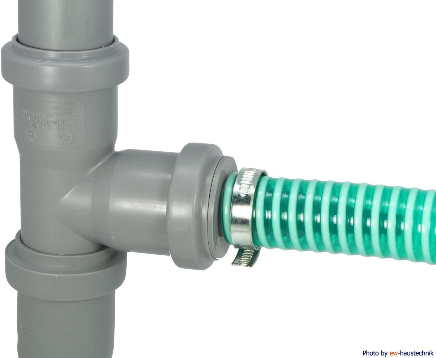 Airfit Hose Nipple DN 50 for Hoses with a Diameter of 8 to 25 mm - KS Grey, Gray, Klein - Image 4