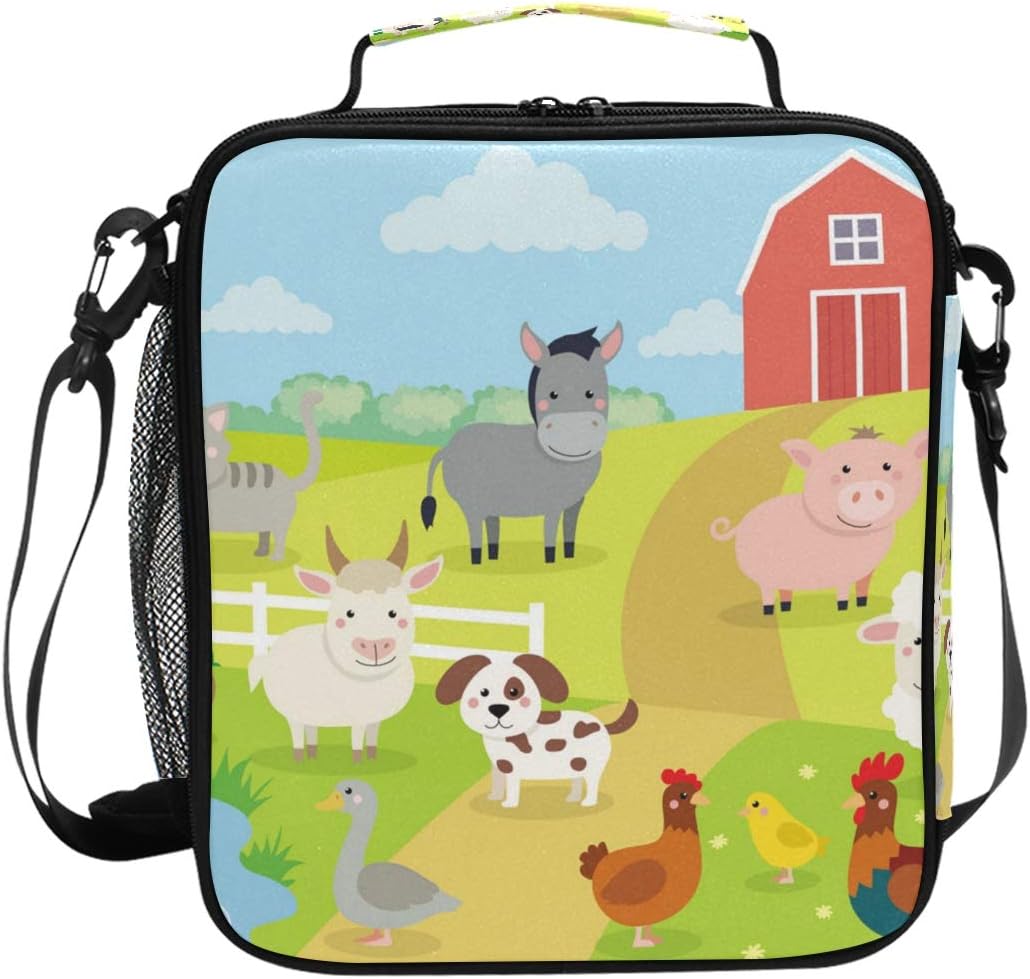 animal lunch bag