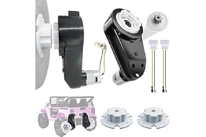 2PCS Kids Ride On Toys Gearbox 12V RS550 40000RPM High-Speed Motor Gearbox for Power Wheels,High Torque Motor Drive Engine fo