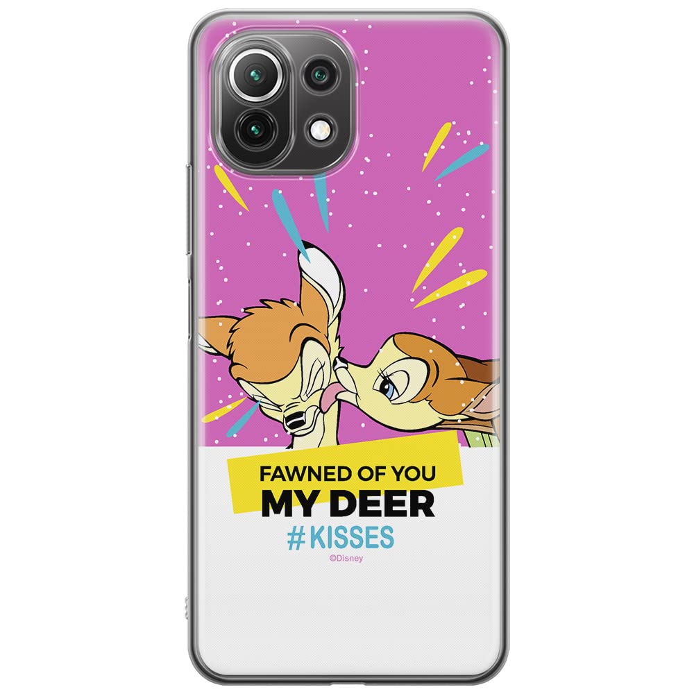ERT GROUP mobile phone case for Xiaomi 11 Lite 4G/5G original and officially Licensed Disney pattern Bambi 012, case made of TPU — image 1