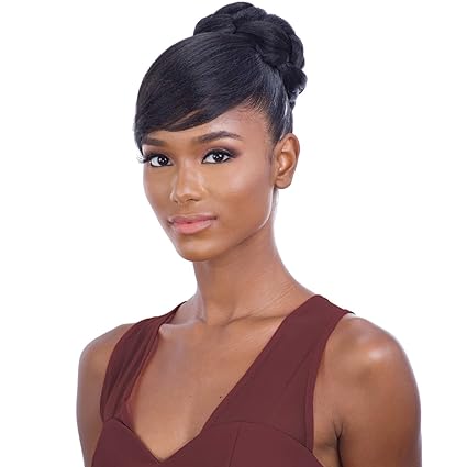 Amazon Com Fancy Bun Bang 1b Off Black Freetress Equal
