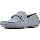 Donald Pliner Mens Drexel Perf Nubuck, Sky 9.5