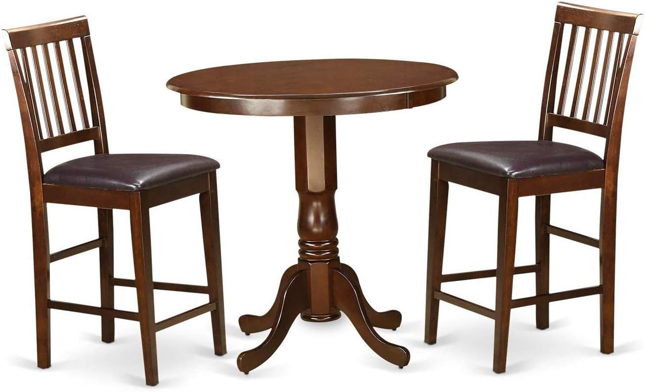 Best Heavy Duty 3-Piece Bar Height Pub Table Set