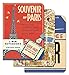 Cavallini Papers & Co. Mini Notebooks Vintage Paris Mini Notebooks Packaged Together As One Set, 4 x 5.3
