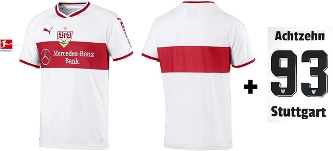 Vfb Stuttgart Trikot Herren 2018 2019 Home Bl Achtzehn 93 Xxl Amazon De Bekleidung