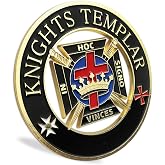 Masonic Knights Templar Car Emblem Auto Decal