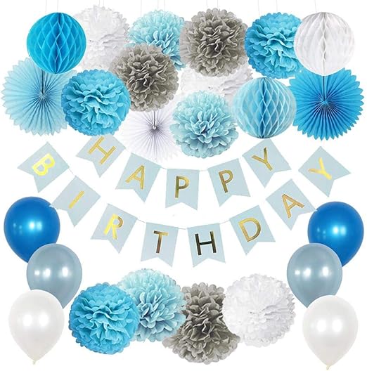 Amazon Com Vidal Crafts Boy Birthday Decorations 1st Birthday