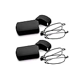 GOOSEN 2-Pack Reading Glasses Men Women, Pocket