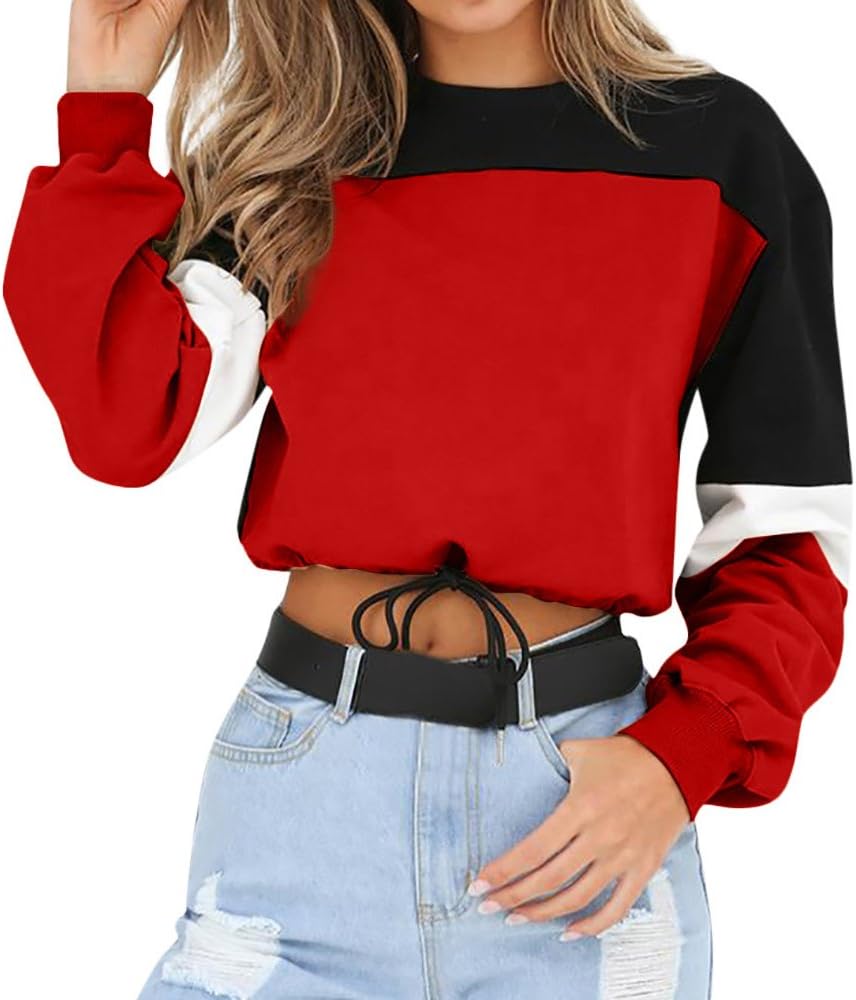 Women People are Poison Sleeve Embroidery Rose Hoodie Sweatshirt Blouse Tops