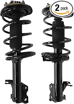 Amazon Com Detroit Axle Pair 2 Front Struts With Coil Spring Assembly Replacement For 2000 2001 Nissan Maxima Infiniti I30 W O Electronic Suspension 2pc Set Automotive