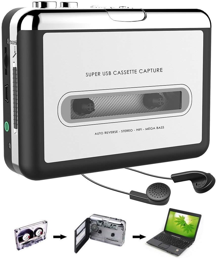 USB Cassette Player,Converter Retro Walkman Audio Amazon.co.uk