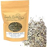 Smoke Camp Crafts Herbal Tea Blend - Lemon Lavender Blend, 3/4 oz (21 g) - Calming and Relaxing Looseleaf Tea