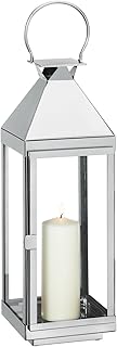 Cilio 293678 Edelstahl-Laterne Villa