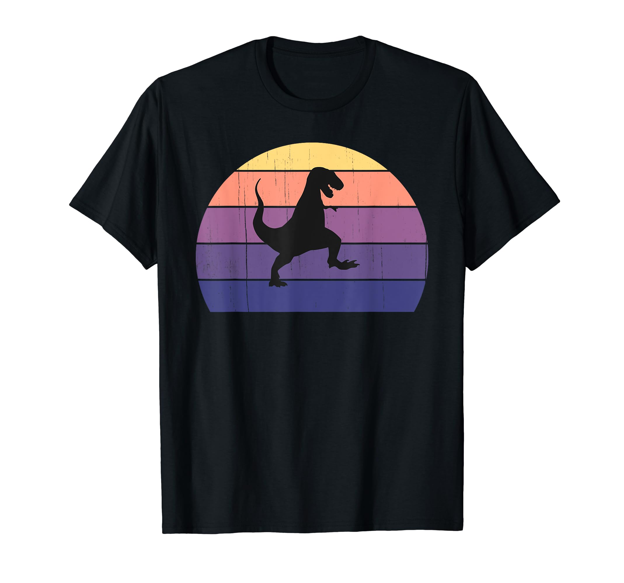 Funny Retro Sunset Trex - Cool Dino / T-Rex Dinosaur Lovers T-Shirt