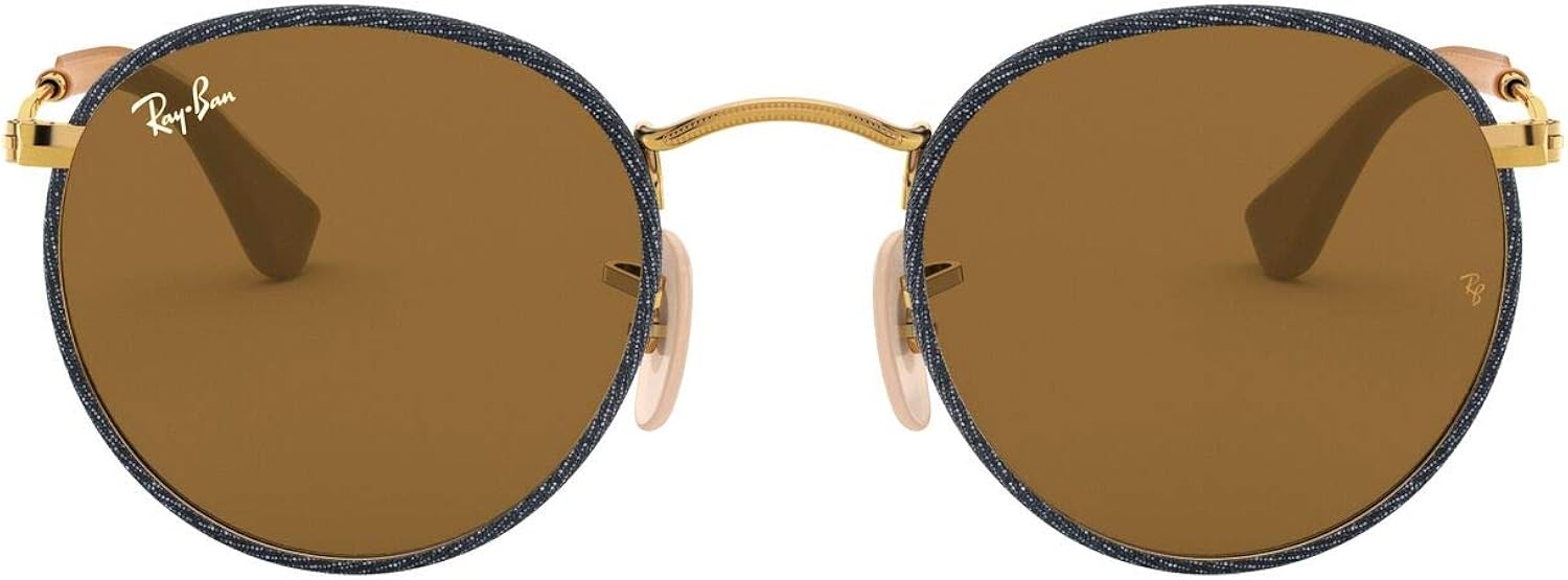 ray ban leather frame