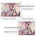 Sleepwish Watercolor Elephant Tapestry Psychedelic Bohemian Tapestries Wall Hanging Decor Indian Home Hippie Bohemian Tapestry for Dorms (Horizontal, 59 X 51 Inches)