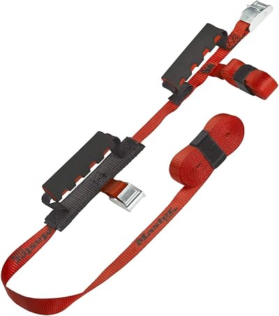 Master Lock Carry Straps 2.5m 5.5m Red Zamac Buckles 2 Person
