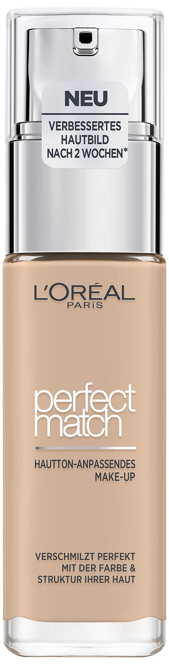 L 'Oréal Paris Perfect Match Foundation, covering Make-Up – Perfect Blend Skin Tone & 24h Moisturising