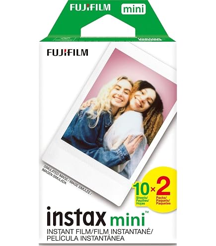 Amazon.com : Fujifilm INSTAX Mini Instant Film (White) for