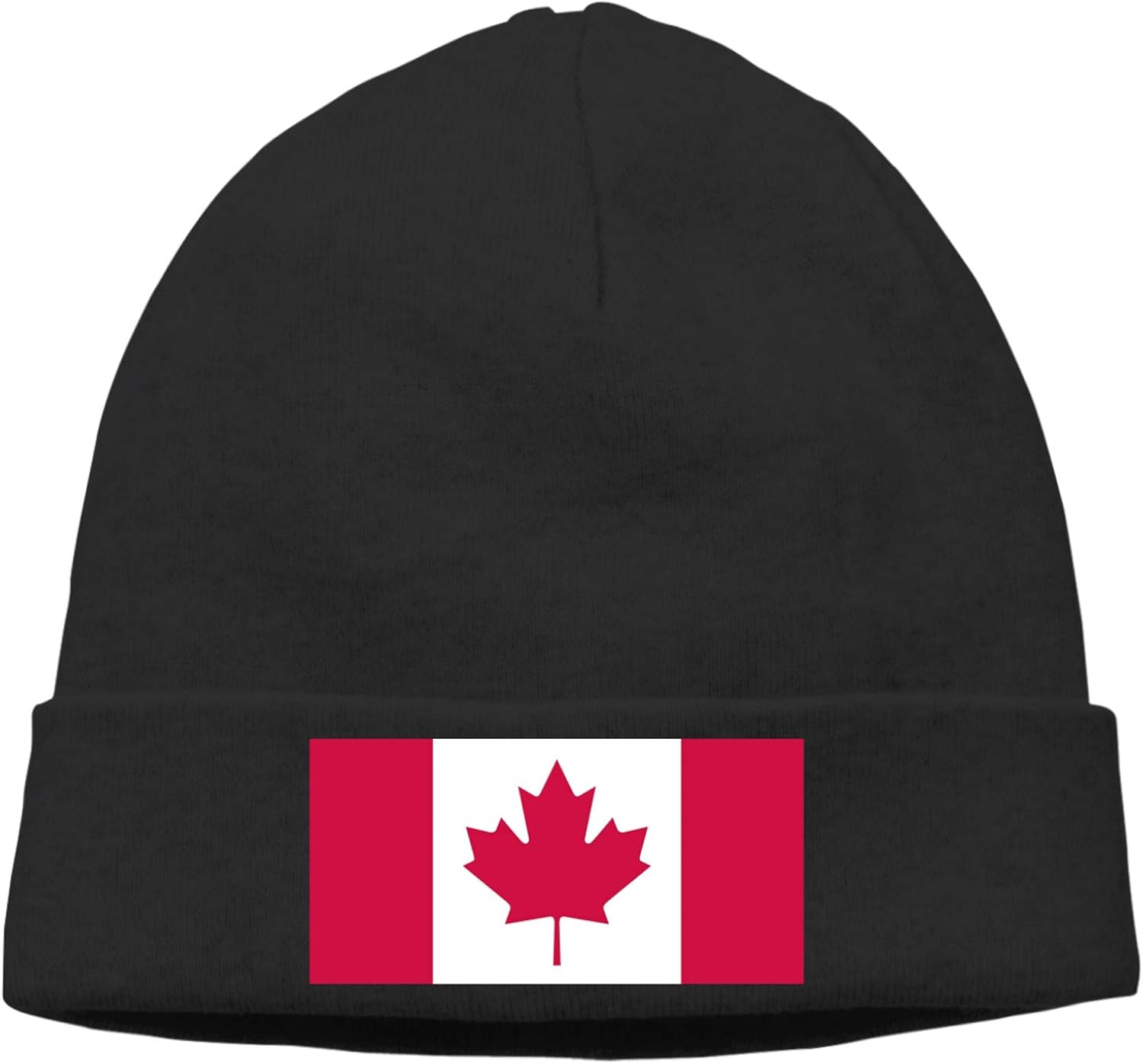 XIOJEIEY Canadian Flag Faded Canada Unisex Beanie Hat