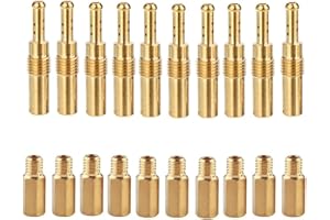 AN RUIJIA 20pcs Carburetor Main Jets Slow Pilot Jets Kit Set Compatible with Keihin OKO KOSO PE PWK Carb
