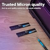 Crucial 32GB DDR5 5600MHz CL46 UDIMM CT32G56C46U5 RAM Desktop view 6