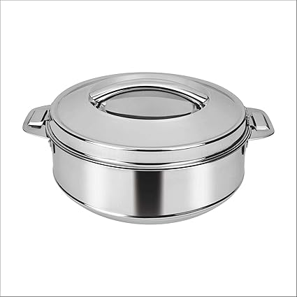 Rema Insulated Stainless Steel Casserole Hot Pot Food Storage Box, 3500 ml