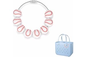 ESLINOP Bogg Bag Accessories Baseball, Bogg Bag Charms Baseball, Bogg Bags Accessories, Bogg Charms for Tote Bags, Baseball Bogg Bag Charm, Baseball Bogg Bag Accessories, Bogg Bag Baseball Accessories