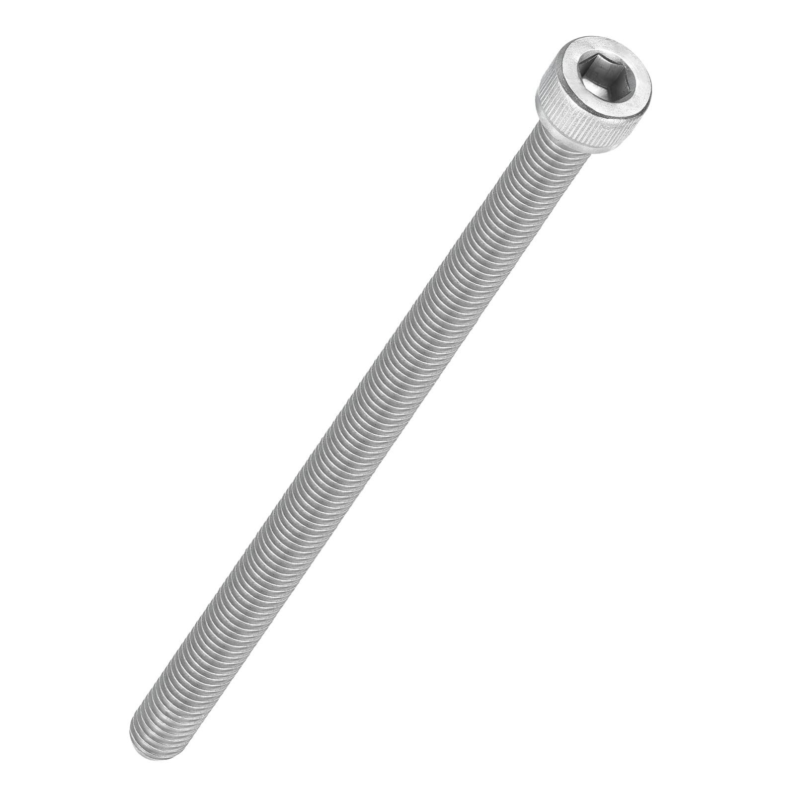 Kozelo 2pcs Socket Head Cap Screws - [M8-1.25 x 140mm] 304 Stainless Steel Allen Socket Drive for Electrical Motor 3D Printing Fan Engine Replacement Use, Silver — image 1