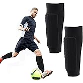 Soccer Shin Guards for Kids Adults, Shin Guard Soccer Sleeves with Honeycomb Compression Sleeves, Football Shi/n Pads Protective for Boys Girls Men