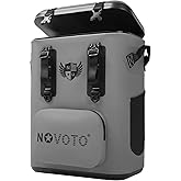 Novoto Magnetic Soft Cooler, Zipperless Soft Sided Cooler Bag for Men & Women, Insulated Backpack Coolers for Tailgating, Beach, Lunch, Picnic, Kayak