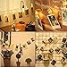 XTF2015 50 LED Photo Clips String Lights, Battery Operated 8 Modes Fairy String Lights with Clips for Wedding Party Bedroom Decoration to Hang Pictures Cards Artwork, Warm White