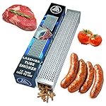 LASENRA BBQ Pellet Smoker Tube Cube 12 Inch Perfect For Hot or Cold Smoking, Additionl Wood Smoke Flavor To Any Electric Gas Charcoal or Pellet Grill, Best Quality And Easy to Carry