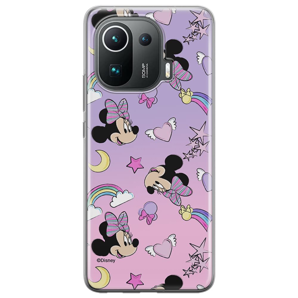 ERT GROUP mobile phone case for Xiaomi MI 11 PRO original and officially Licensed Disney pattern Minnie 031 optimally adapted to the shape of the mobile phone, case made of TPU