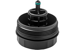 Oil Filter Housing Cover Cap Compatible With BMW Vehicle 128i 135i 528i 528i 328i 335i 530i 740i X3 X5 X6 2006-2016 Replace# 