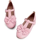 Wxiaoduu Girls Toddler Dress Shoes Ballet Mary Jane Flats for Baby Little Kids Girl