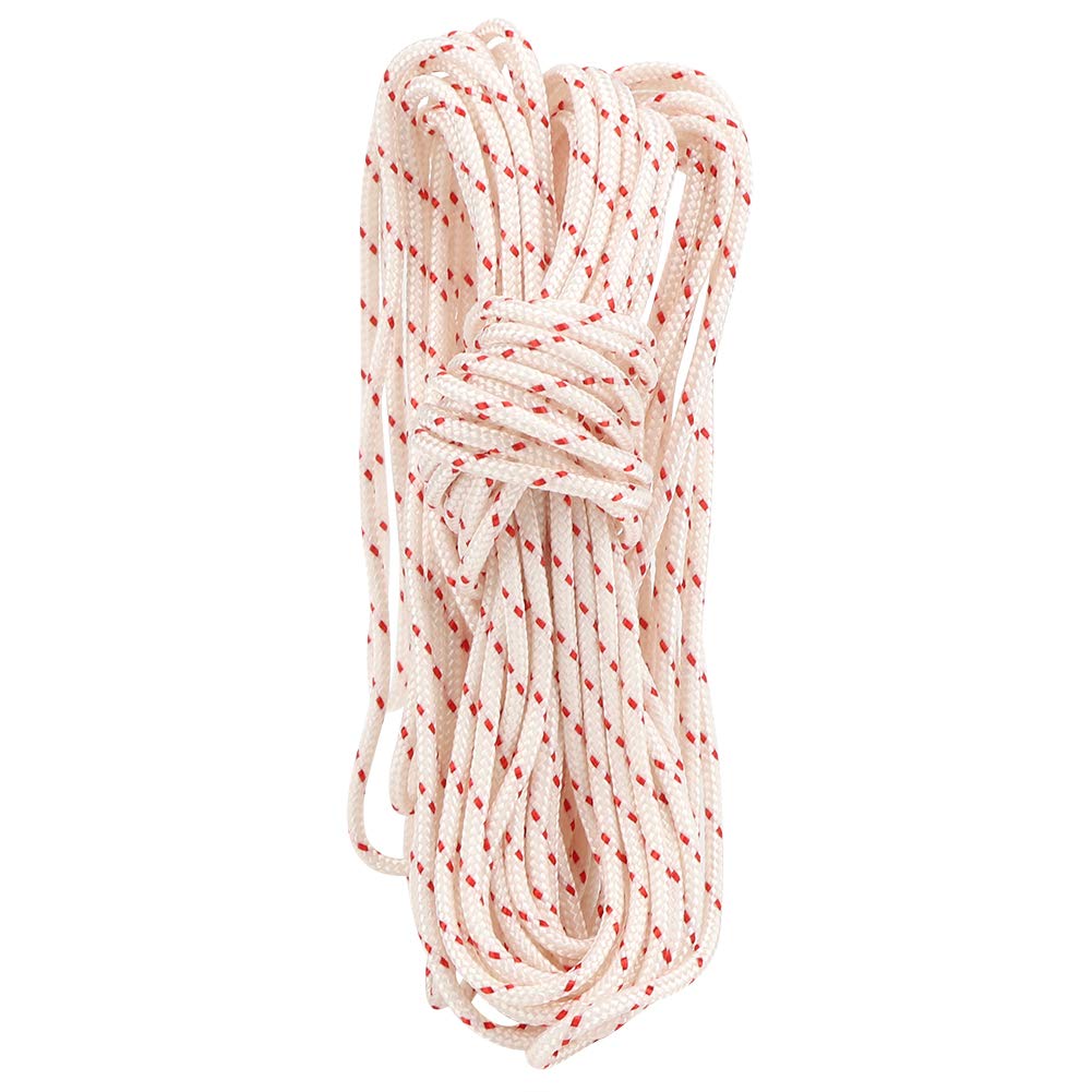 10m/32.8ft Replacement Pull Starter Cord for Chainsaw Lawn Mower Strimmer Engine Starter Rope Fibre Replacement Cord