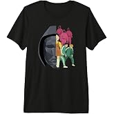 Squid Game Front Man Split Logo Premium Tri-blend T-Shirt