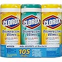 Clorox Disinfecting Wipes Value Pack, Fresh Scent and Citrus Blend, 105 Count