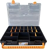 Saturnia Art Plast 3600 Tool Box Plastic Polypropylene Polystyrene Black Yellow view 2