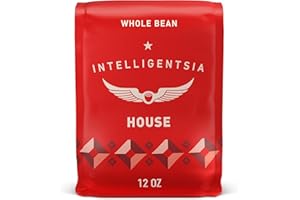 Intelligentsia Coffee, Light Roast Whole Bean Coffee - House 12 Ounce Bag with Flavor Notes of Milk Chocolate, Citrus and Apple