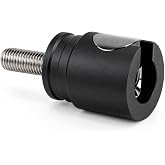 LWANO Single Side Adjustable V Bar Mount, Back Bar Stabilizer Mount | with Quick Disconnect, Aluminum Alloy, for Archery Compound Bow Stabilizer
