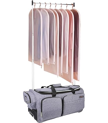 Dance Bag With Garment Rack Dream Duffel With Rack SKYSHALO With - Main Image