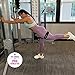 The x Bands - Fitness Bands Resistance - Booty Band - Glute Bands - Squat Bands for Thighs - Thigh Straps - Thigh Exercise Band - Leg Cuffs - Thigh Strap for Cable Machine - Black