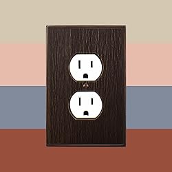 Questech Decor Single Duplex Electrical Outlet
